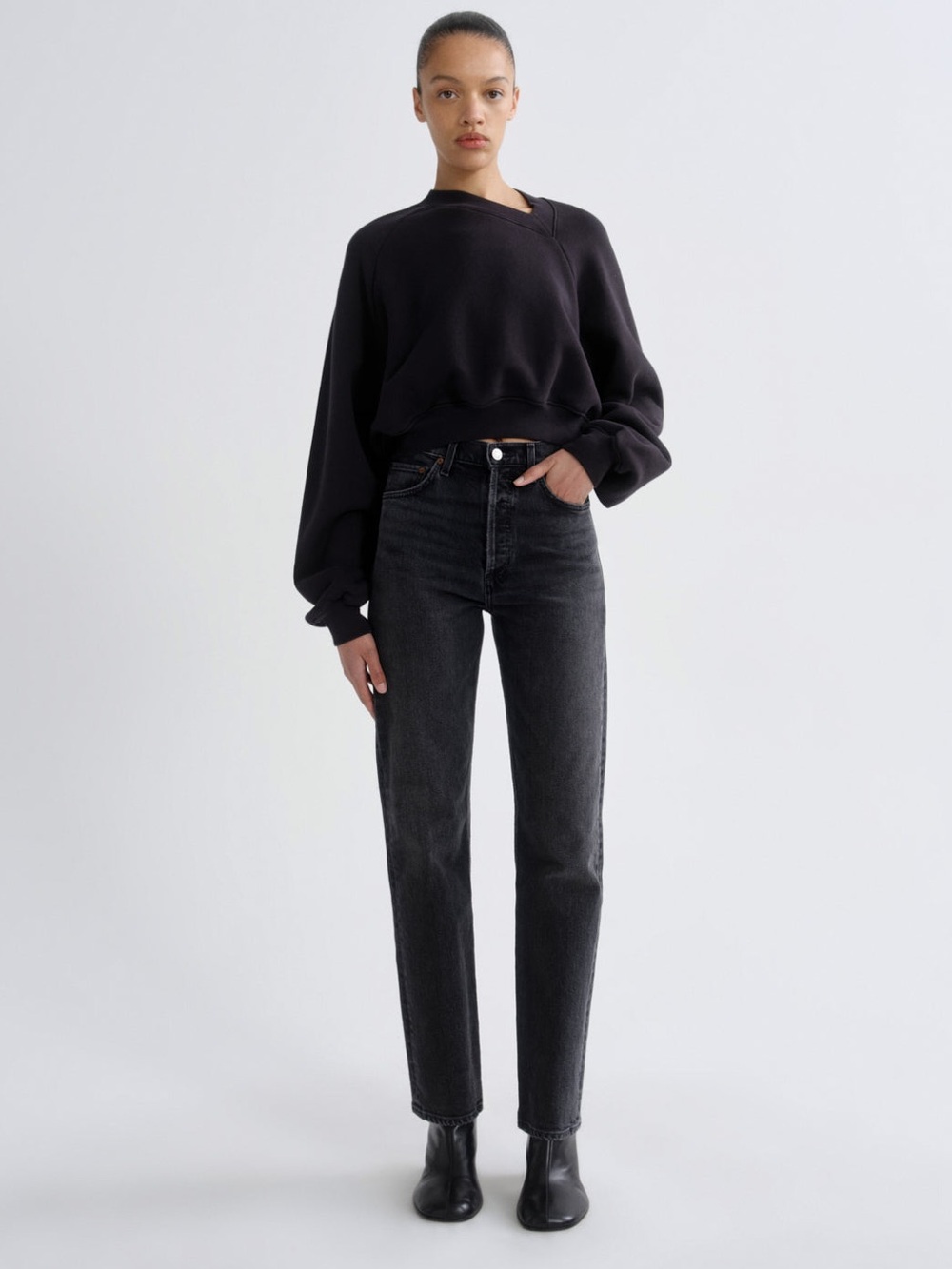 AGOLDE 90’s Pinch Waist High Rise Straight Jeans